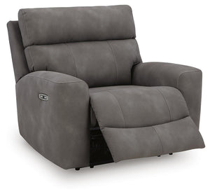 Next-Gen Zero Gravity P2 Durapella Dual-Power Adjustable Headrest Recliner Slate