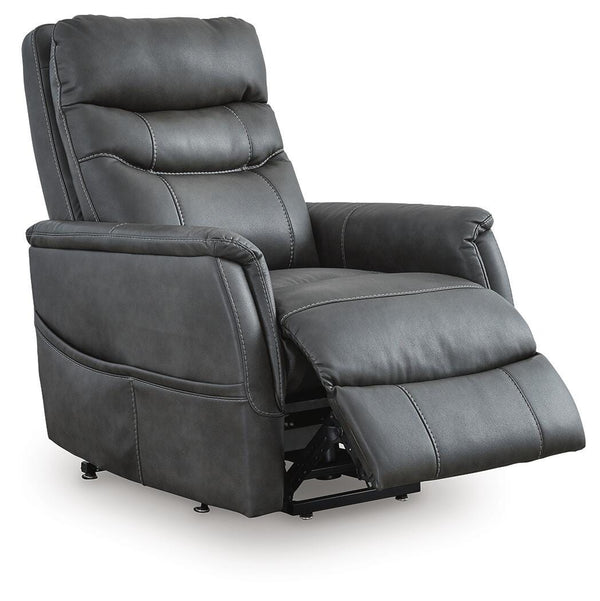 Strawbill Power Lift Heat & Massage Recliner Shadow