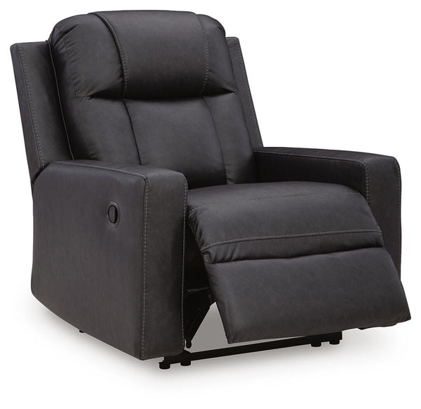 Mackmenville Zero Wall Manual Recliner Carbon