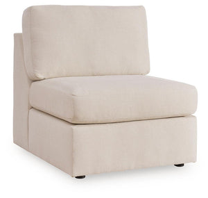 Modmax 8-Piece Stationary Sectional with Chaise & Storage Consoles Oyster