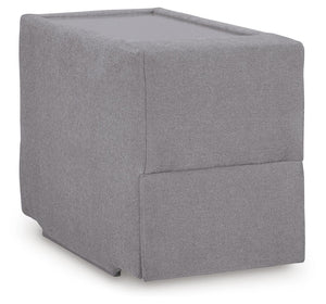Modmax 6-Piece Stationary Sectional with Chaise Granite