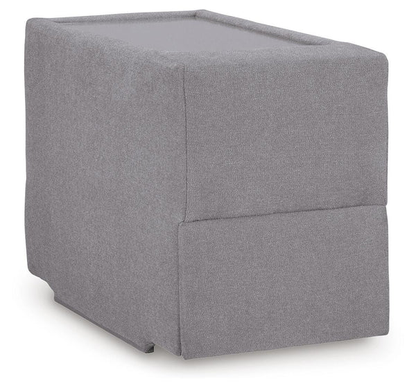 Modmax 6-Piece Stationary Sectional with Chaise Granite