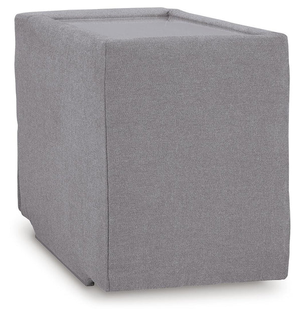 Modmax 6-Piece Stationary Sectional with Chaise Granite