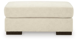 Jayne Park Fabric Ottoman Sand