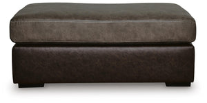 Castille Way Oversized Accent Stationary Ottoman Fossil