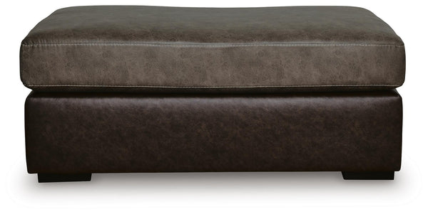 Castille Way Oversized Accent Stationary Ottoman Fossil