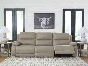 Narwhal Place P2 3-Piece Power Reclining Zero Gravity Sectional Pebble