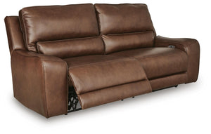 DeepWakes P2 Power Reclining Leather Zero Gravity Sofa Canyon