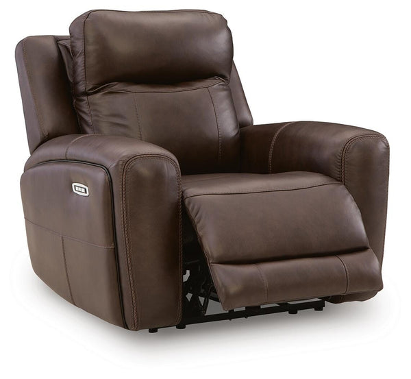Gravier Zero Gravity P3 Triple Power Adjustable Headrest Leather Recliner Cordova