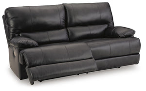Mountainous P2 Power Reclining Leather Zero Gravity Sofa Eclipse