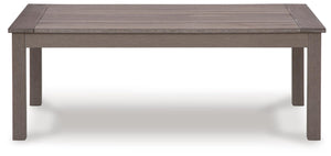 Hillside Barn Outdoor Rectangle Coffee Table Brown
