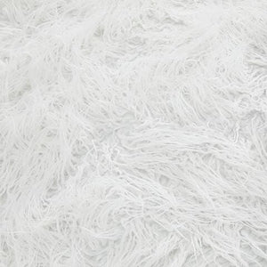 Galice Oversized Accent Ottoman White