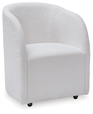 Rowanbeck Upholstered Dining Chair Ivory