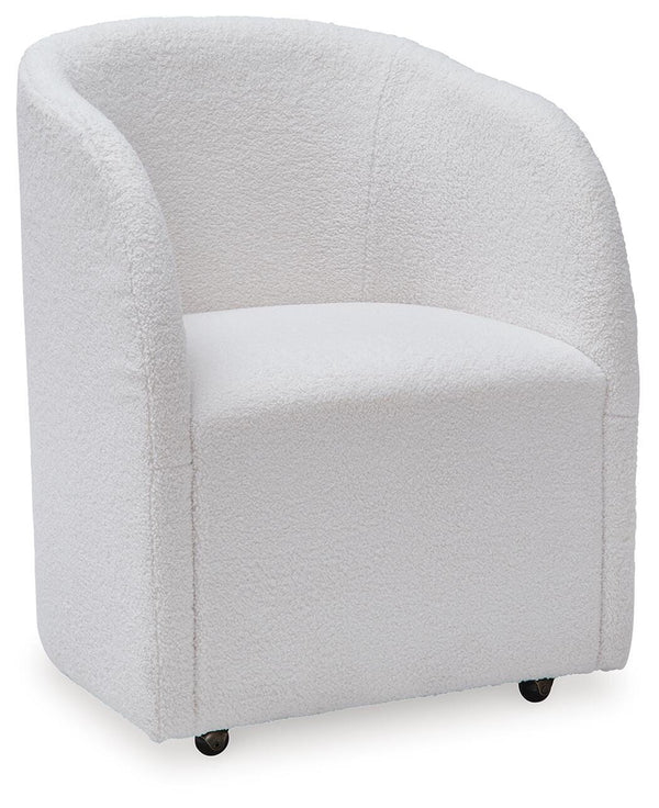 Rowanbeck Upholstered Dining Chair Ivory