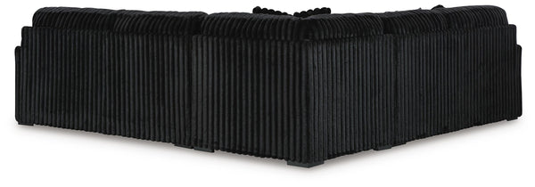 Midnight-Madness 3-Piece Sectional Onyx
