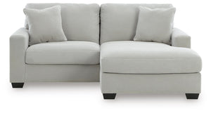 Greenbriar Stationary Sofa Chaise Smoke