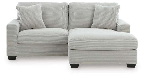 Greenbriar Stationary Sofa Chaise Smoke