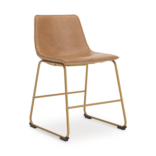 Ciabori Upholstered Dining Side Chair Toast/Gold