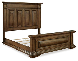 Frantanna King Panel Bed Brown