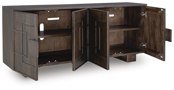 Cato Accent Cabinet Dark Brown