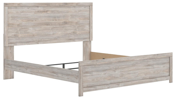 Broachmyn King Panel Bed Gray