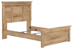 Makidern Full Panel Bed Tan