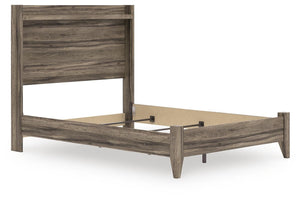 Elbrim Full Panel Bed Brown