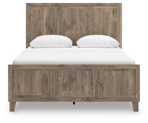 Rusticott Queen Panel Bed Brown