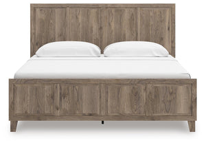 Rusticott King Panel Bed Brown