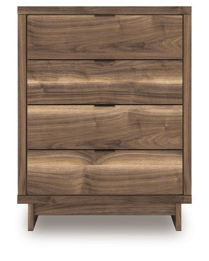 Chirason 4-Drawer Chest Brown