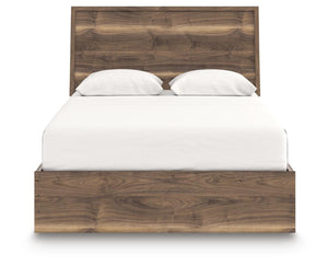 Chirason Queen Panel Bed Brown