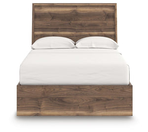 Chirason Full Panel Bed with Storage Brown