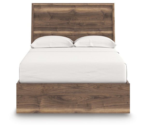 Chirason Full Panel Bed with Storage Brown
