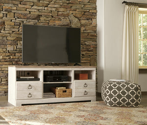 Willowton 3-Piece Entertainment Center Whitewash