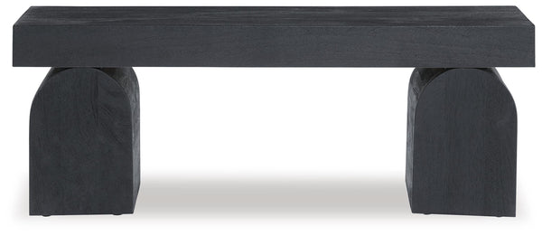 Holgrove Accent Bench Black