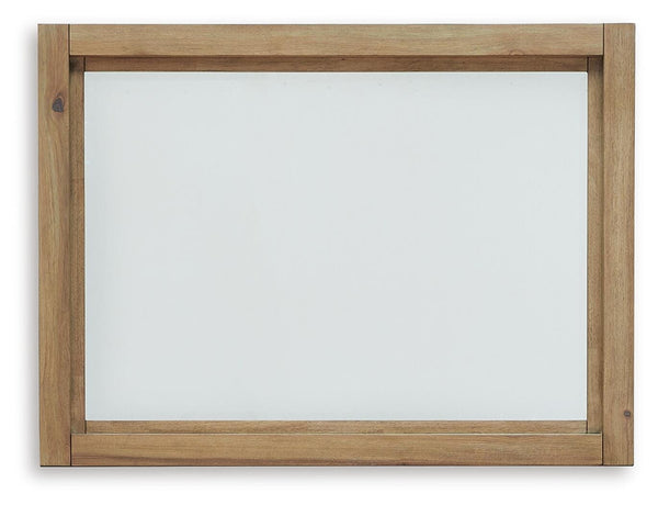 Ridgester Bedroom Mirror Light Brown