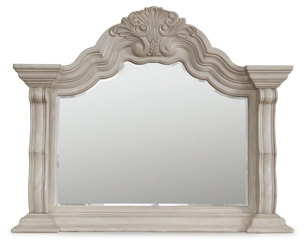 Bruchandi Bedroom Mirror Antique White