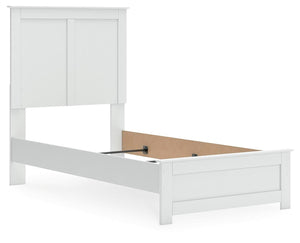 Bostwick Shoals Twin Panel Bed White