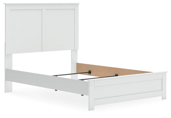 Bostwick Shoals Full Panel Bed White