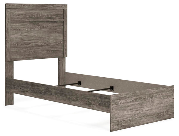 Ralinksi Twin Panel Bed Gray