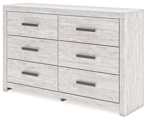 Cayboni 6-Drawer Dresser Whitewash