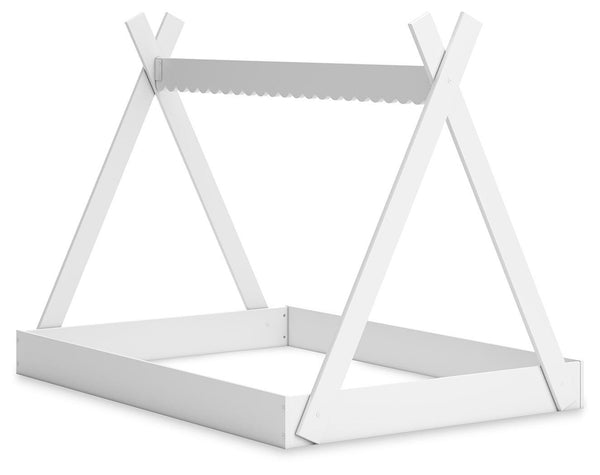 Hallityn Full Tent Bed in a Box White