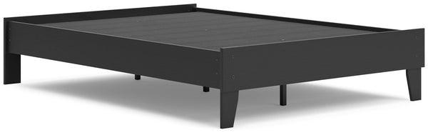 Socalle Full Platform Bed Black