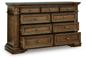 Frantanna 9-Drawer Dresser Brown