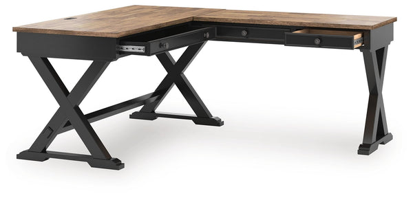Wildenauer Home Office Desk Brown/Black