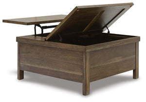 Moriville Lift-Top Coffee Table Grayish Brown