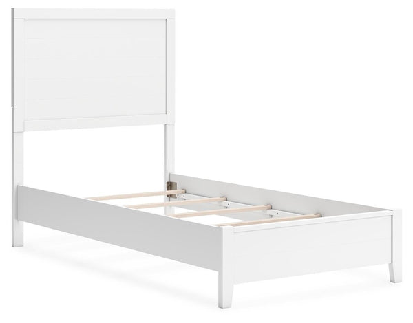 Binterglen Twin Panel Bed White