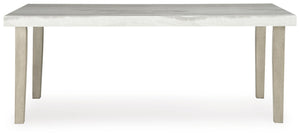 Larawyn Rectangle Dining Table Bisque