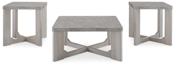 Garnilly 3-Piece Occasional Table Set Whitewash