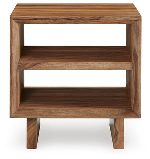 Dressonni End Table Brown